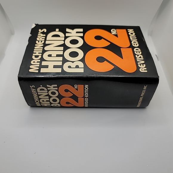 Machinery's Hand-Book 22nd Revised Edition 1985 Third Printing by Oberg - Picture 4 of 7
